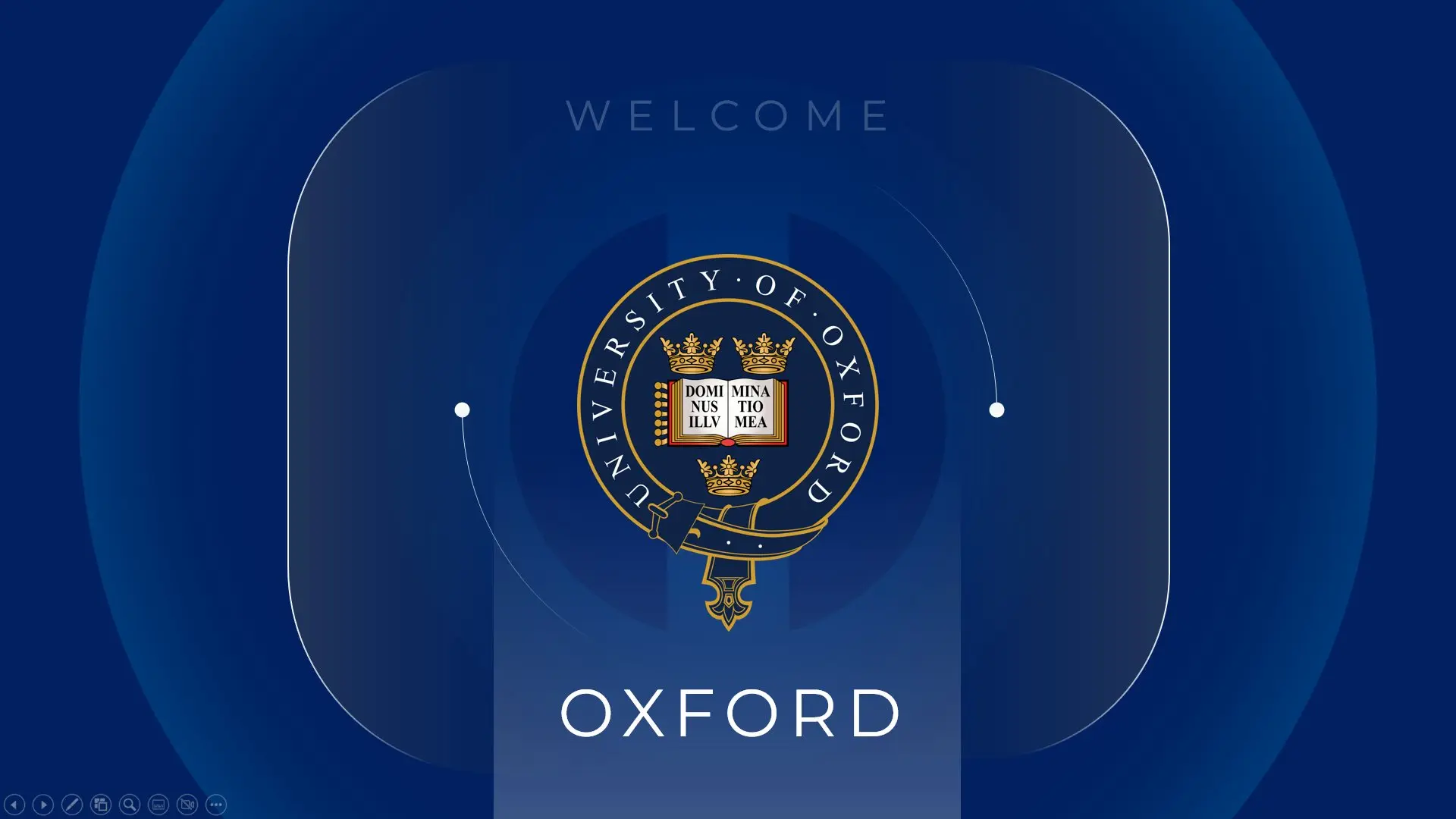 PP - 25 Oxford Royal Morph PPT Template Preview