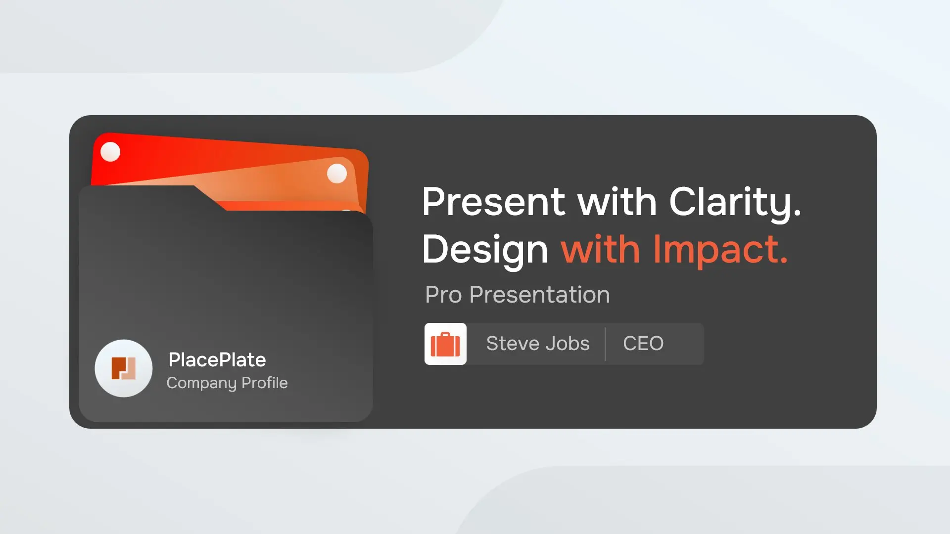 PP - 40 Ember Charcoal Morph PPT Template Preview
