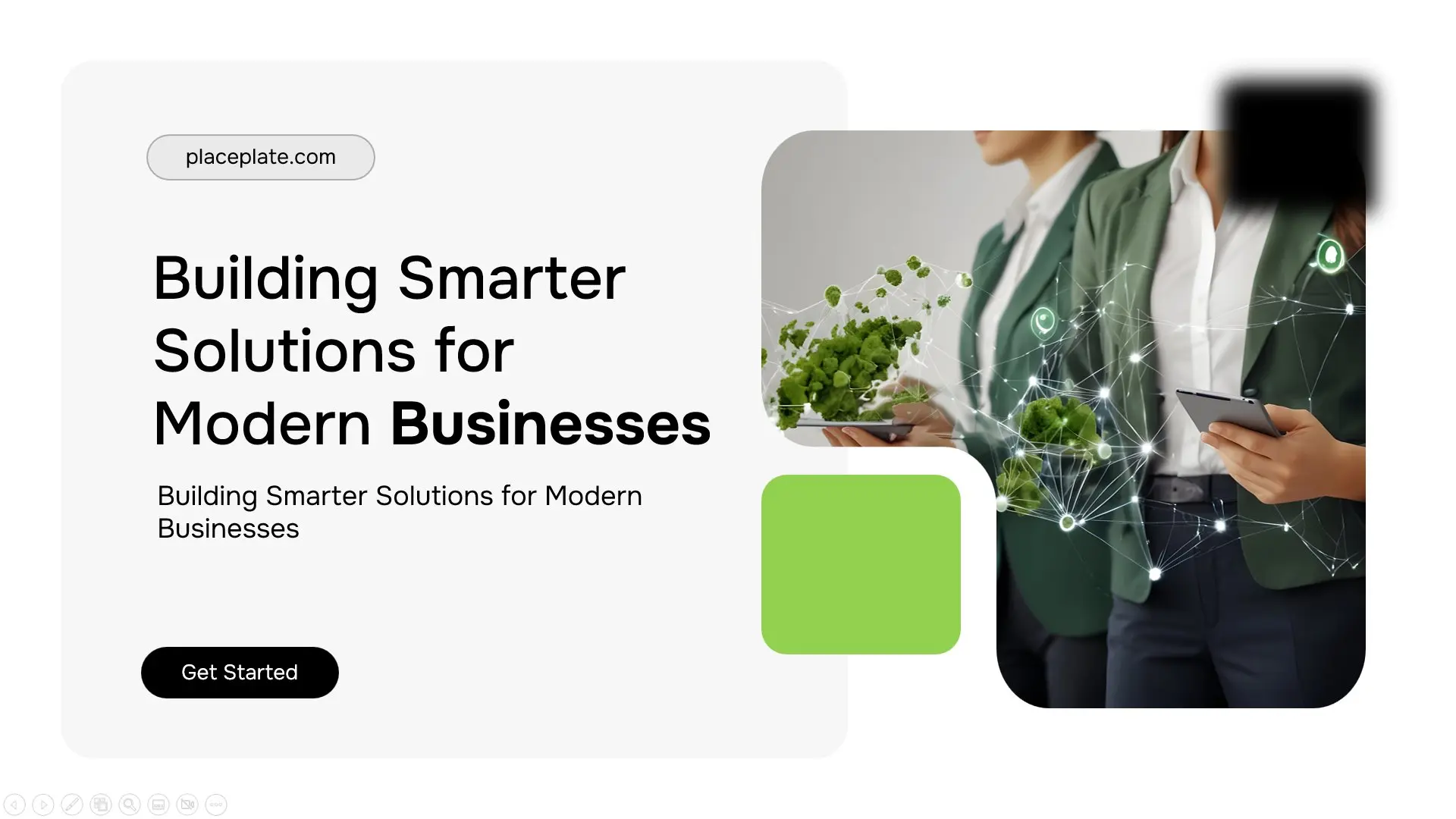 PP-1 Pro Pitch Deck Morph PPT Template preview