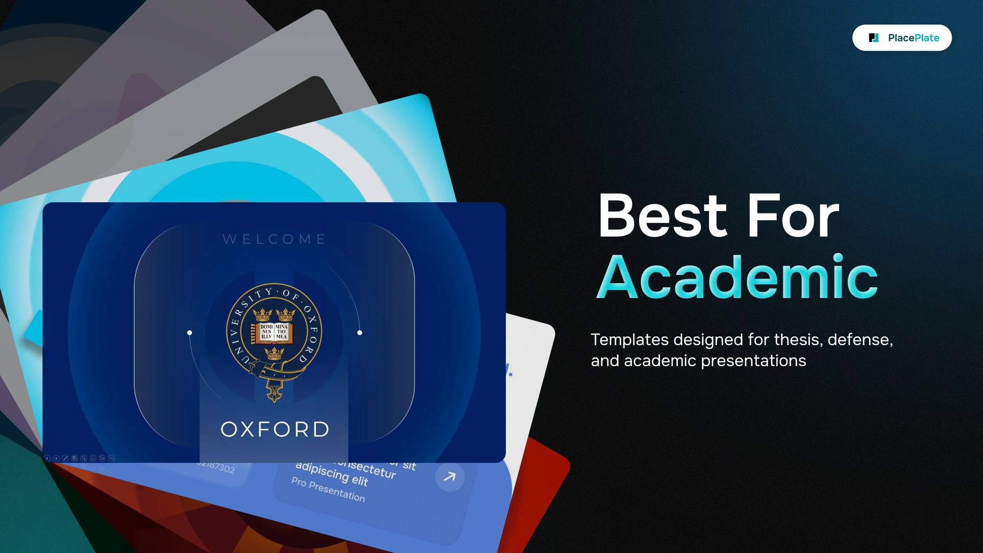 Best For Academic Pack PPT Template bundle preview