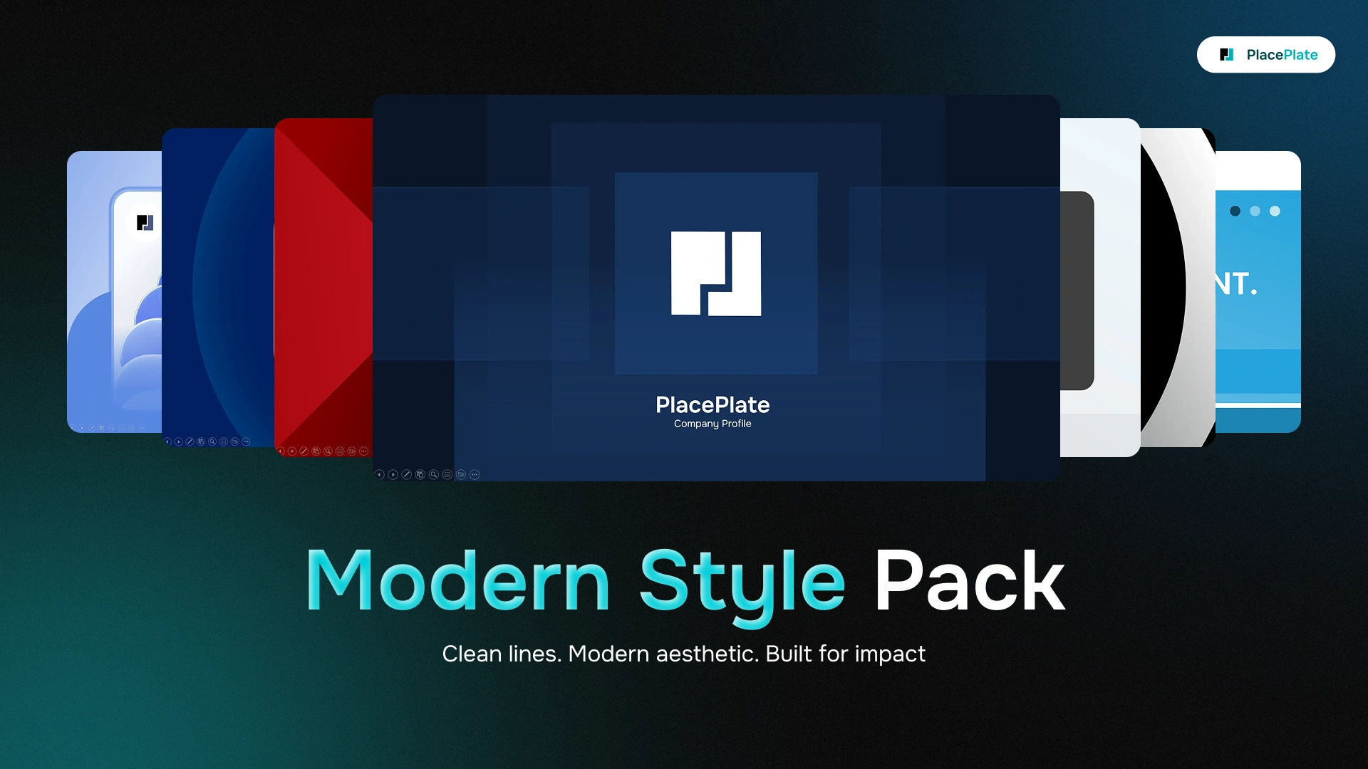 Modern Style Pack PPT Template